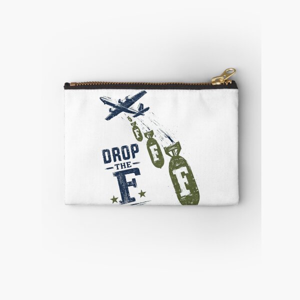 Item preview, Drop The F Military Air Force Swear Word Humor designed and sold by RetroMini2026.