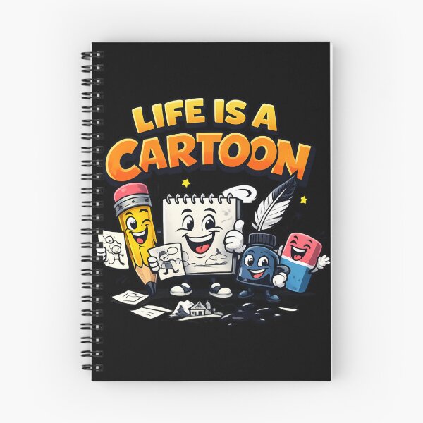 Item preview, Life Is a Cartoon – Creative Artist Sketch designed and sold by SidTastic .