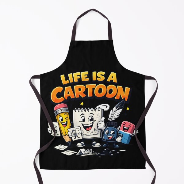 Item preview, Life Is a Cartoon – Creative Artist Sketch designed and sold by SidTastic .