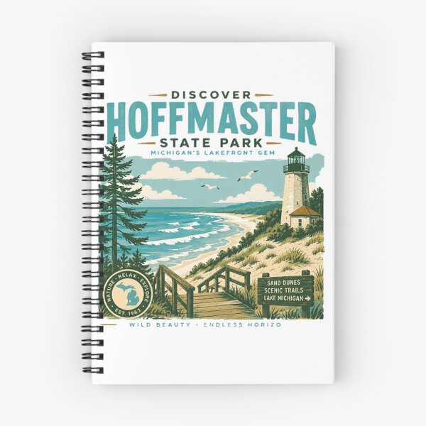 Item preview, Discover Hoffmaster State Park Michigan Outdoor Lifestyle Nature Explore Sand Dunes Lake Michigan designed and sold by Simsimah26Parks.