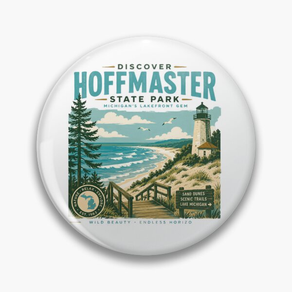 Item preview, Discover Hoffmaster State Park Michigan Outdoor Lifestyle Nature Explore Sand Dunes Lake Michigan designed and sold by Simsimah26Parks.