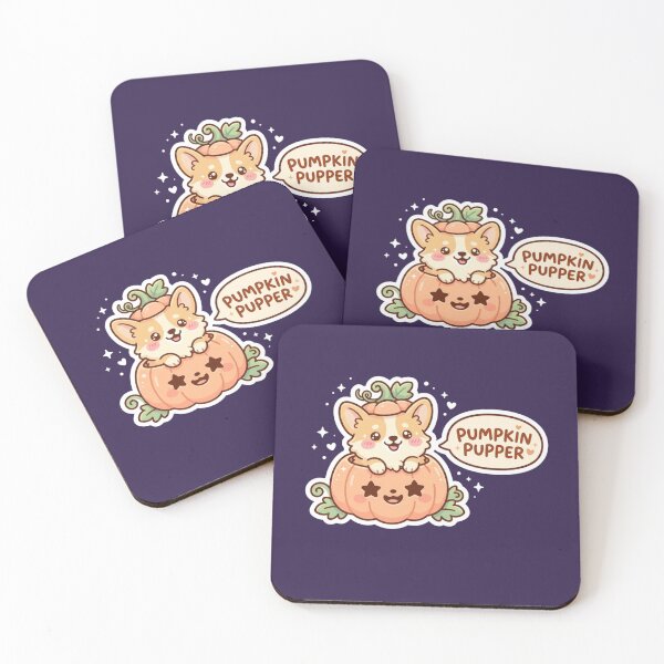 Item preview, Welsh Corgi in Pumpkin  designed and sold by Cerys-GS.