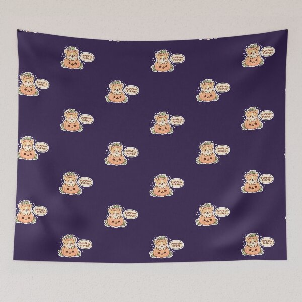 Item preview, Welsh Corgi in Pumpkin  designed and sold by Cerys-GS.