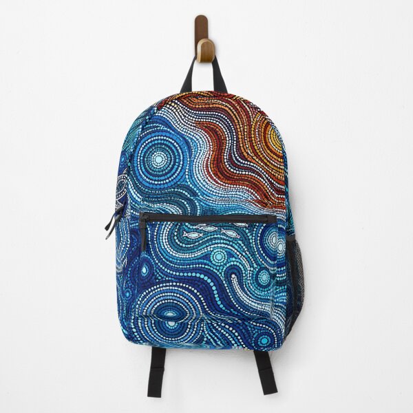 Item preview, Aboriginal Inspired Dot Art - Ocean Fauna Pattern designed and sold by GrinGalore.