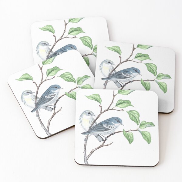 Item preview, Cerulean Warbler (Setophaga cerulea) designed and sold by JadaFitch.