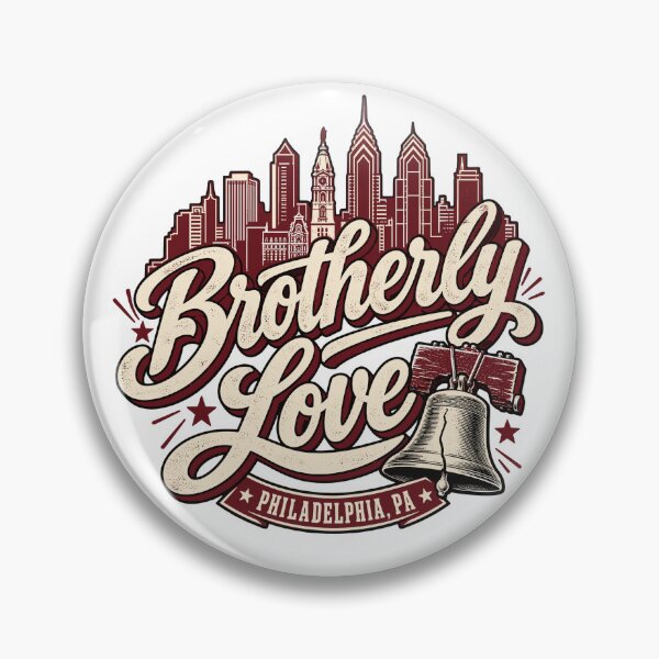 Item preview, Brotherly Love | Philadelphia Script | City Of Brotherly Love Philly designed and sold by ZIGLWORKS.