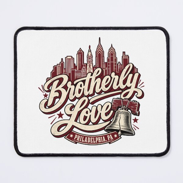 Item preview, Brotherly Love | Philadelphia Script | City Of Brotherly Love Philly designed and sold by ZIGLWORKS.
