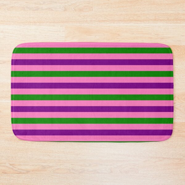 Item preview, Purple and Green Stripes Design Pink  designed and sold by PatternTitan.