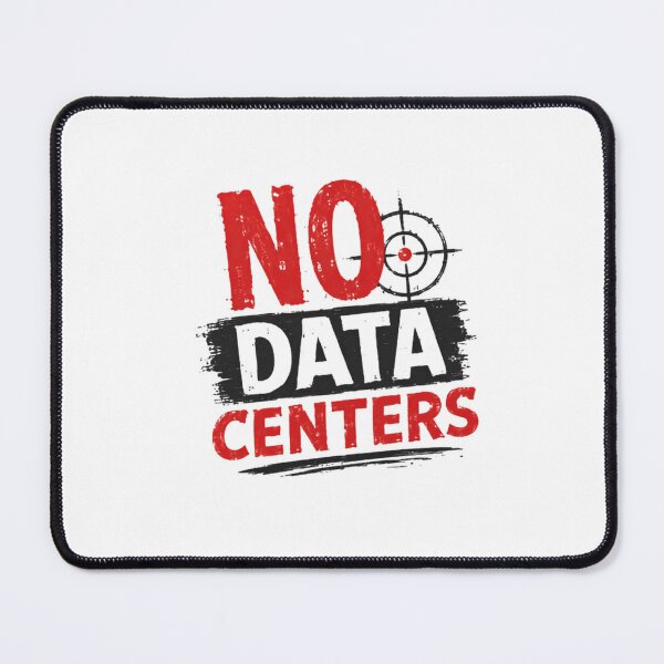 Item preview, No Data Centers Technology Protest Digital Privacy Advocate designed and sold by RetroMini2026.