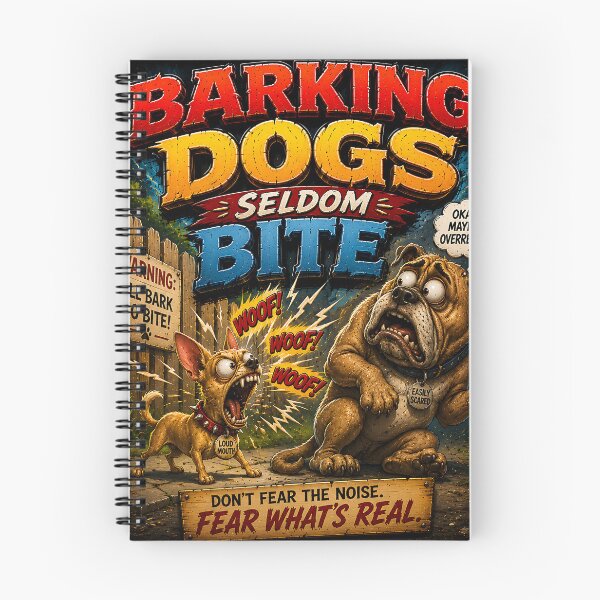 Item preview, BARKING DOGS SELDOM BITE designed and sold by Smoothseer.