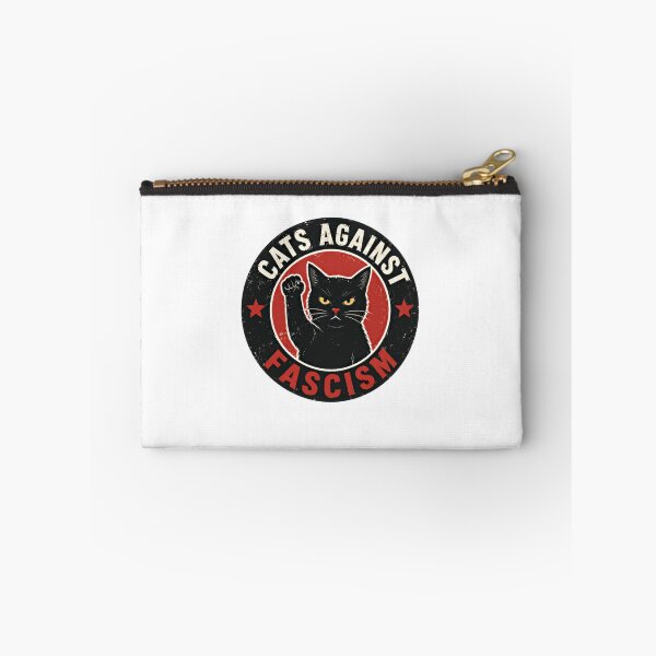 Item preview, Cats Against Fascism Antifascist Political Activist Resistance Feline designed and sold by RetroMini2026.