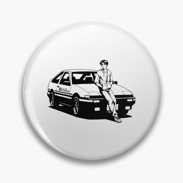 Artikelvorschau, Initial D entworfen und verkauft von VerdePlantTees.