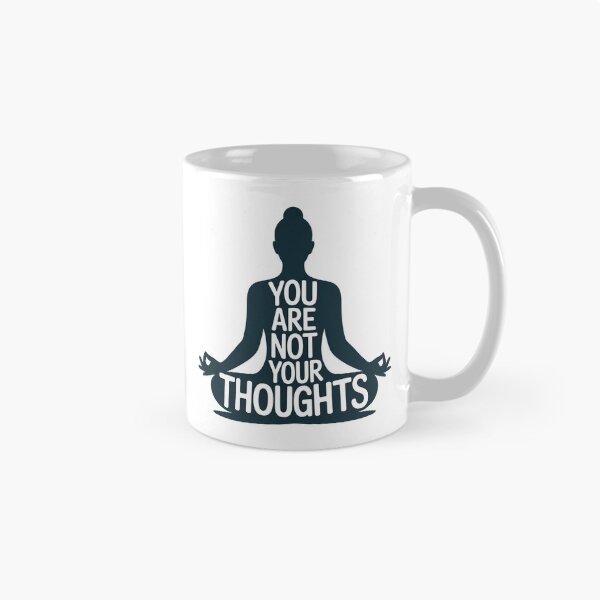 Item preview, You Are Not Your Thoughts Figure for Holistic Wellness designed and sold by 108stillness.