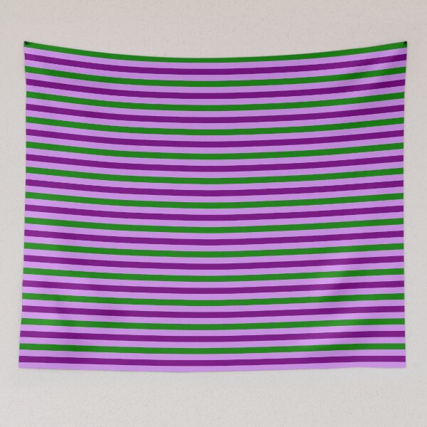 Item preview, Purple and Green Stripes Design Purple  designed and sold by PatternTitan.