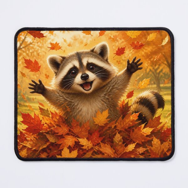 Item preview, Hello Autumn funny raccoon - fall gifts designed and sold by ewicraft.