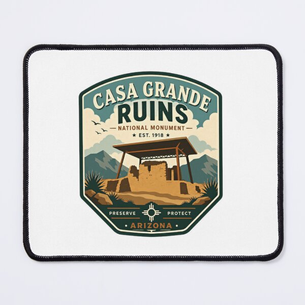 Item preview, Casa Grande Ruins National Monument Arizona Travel History Souvenir designed and sold by Simsimah26Parks.