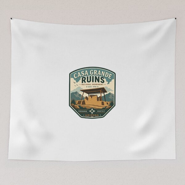 Item preview, Casa Grande Ruins National Monument Arizona Travel History Souvenir designed and sold by Simsimah26Parks.