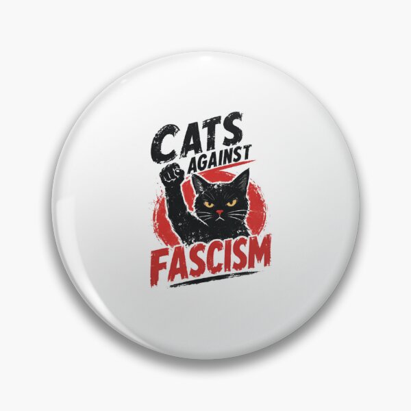 Item preview, Cats Against Fascism Political Activist Protest Resistance designed and sold by RetroMini2026.