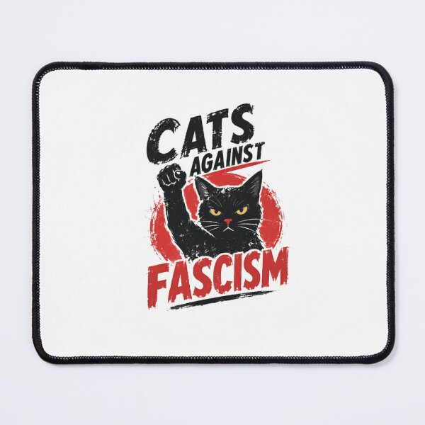 Item preview, Cats Against Fascism Political Activist Protest Resistance designed and sold by RetroMini2026.