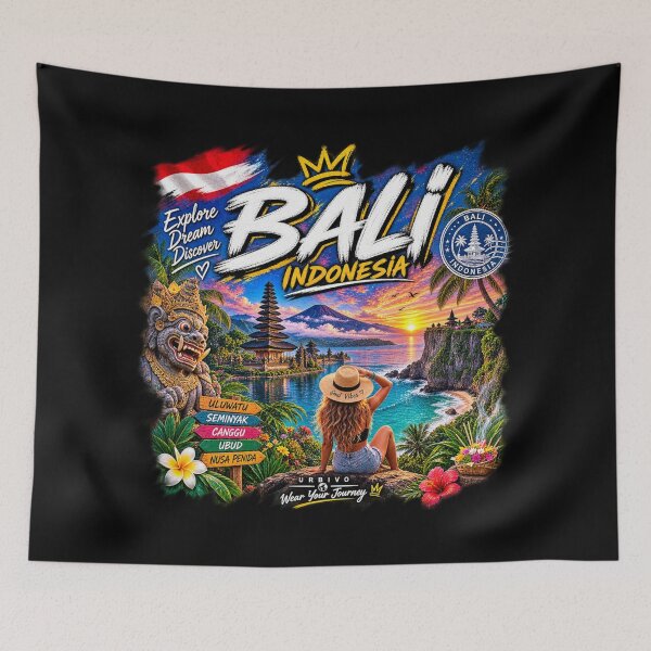 Item preview, Bali Indonesia – Tropical Paradise Travel Adventure Design designed and sold by URBIVO.
