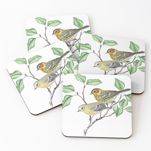 Item preview, Cape May Warbler  (Setophaga tigrina) designed and sold by JadaFitch.