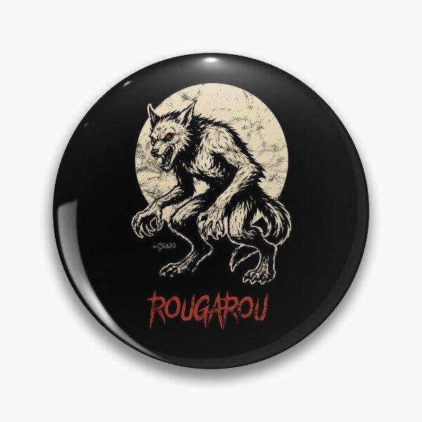 Item preview, Cajun Rougarou Midnight Moon designed and sold by studio150design.