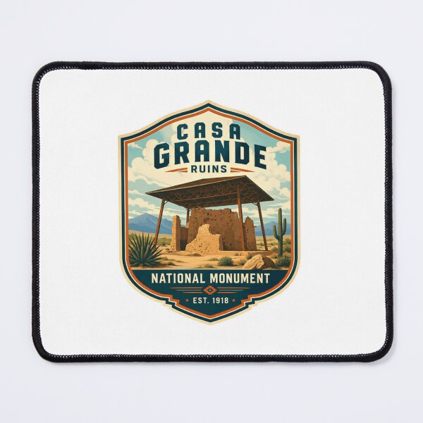 Item preview, Casa Grande Ruins National Monument Est. 1918 Arizona Travel Landmark designed and sold by Simsimah26Parks.