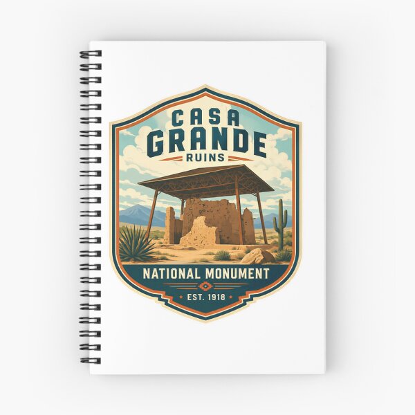 Item preview, Casa Grande Ruins National Monument Est. 1918 Arizona Travel Landmark designed and sold by Simsimah26Parks.