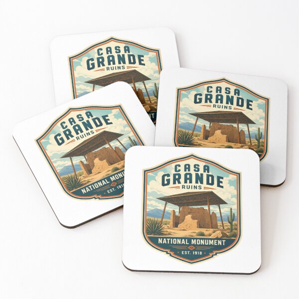 Item preview, Casa Grande Ruins National Monument Est. 1918 Arizona Travel Landmark designed and sold by Simsimah26Parks.
