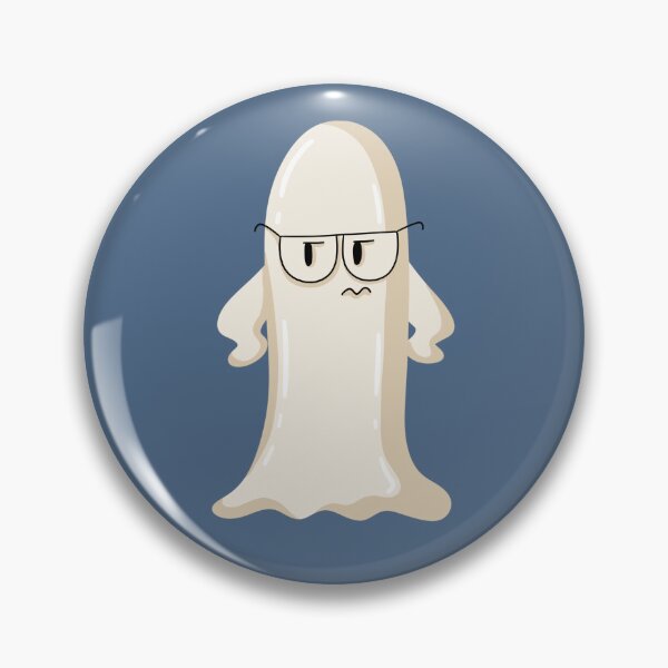 Item preview, Grumpy Little Ghost Illustration  designed and sold by OKartashova.
