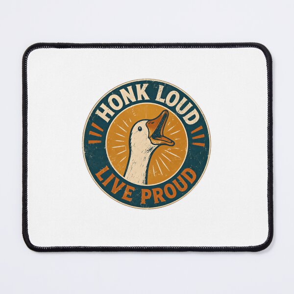 Item preview, Honk Loud Live Proud Goose Lover Animal Enthusiast Confident Waterfowl designed and sold by RetroMini2026.
