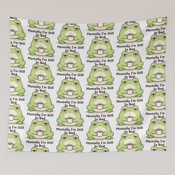 Item preview, frog sleepy designed and sold by daenarys123.