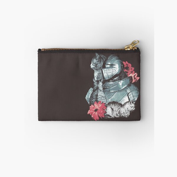 Item preview, Knight of Cats - deep brown background designed and sold by PbHistory.