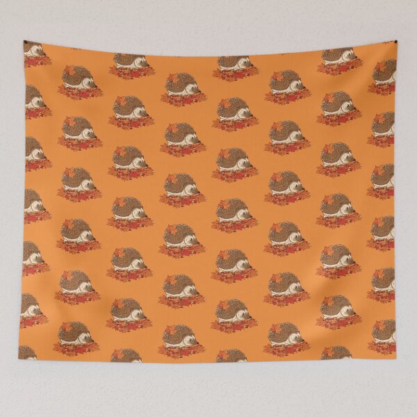 Item preview, Hedgehog with a maple leaf designed and sold by Maria-Henriques.