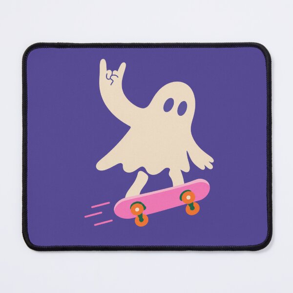 Item preview, Cute Skateboarding Ghost Halloween Punk Art designed and sold by Christina Sagala.