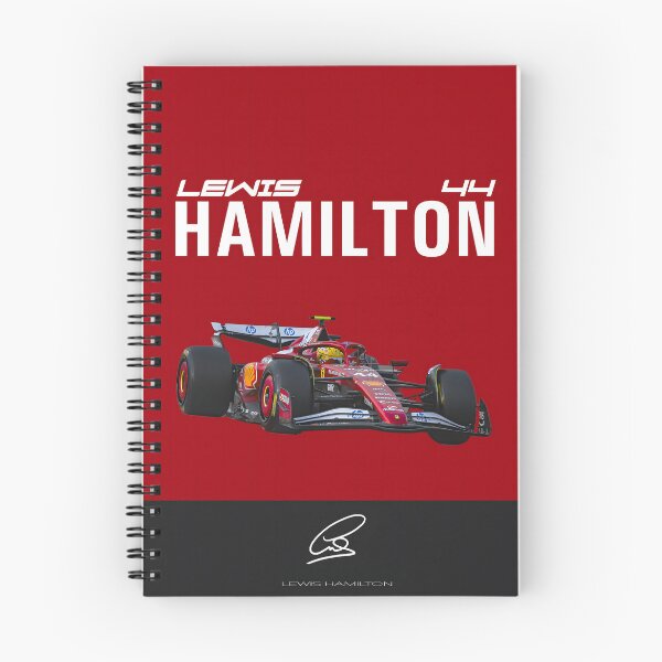 Item preview, Lewis Hamilton F1 Ferrari Art - Iconic Number 44 & Scuderia Car Graphic designed and sold by Studio F1Grid.
