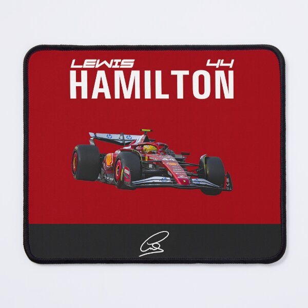 Item preview, Lewis Hamilton F1 Ferrari Art - Iconic Number 44 & Scuderia Car Graphic designed and sold by Studio F1Grid.