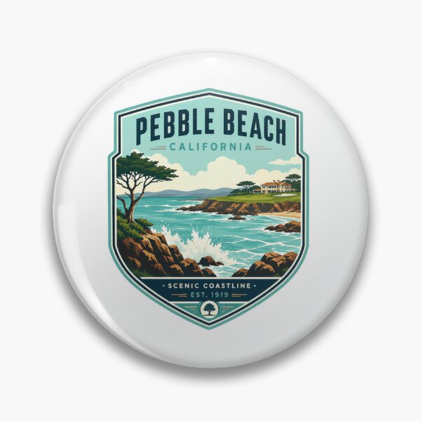 Item preview, Pebble Beach California Scenic Coastline Est. 1919 Travel Destination Golf Vacation designed and sold by Simsimah26Parks.