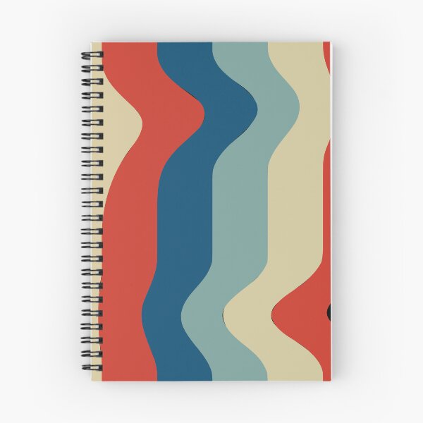 Item preview, Retro Wavy Vertical Stripes Abstract Pattern designed and sold by AhmedZouita.