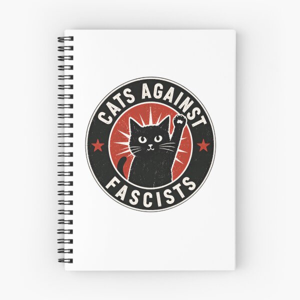 Item preview, Cats Against Fascists Anti-Fascist Political Activist Feline Lover designed and sold by RetroMini2026.