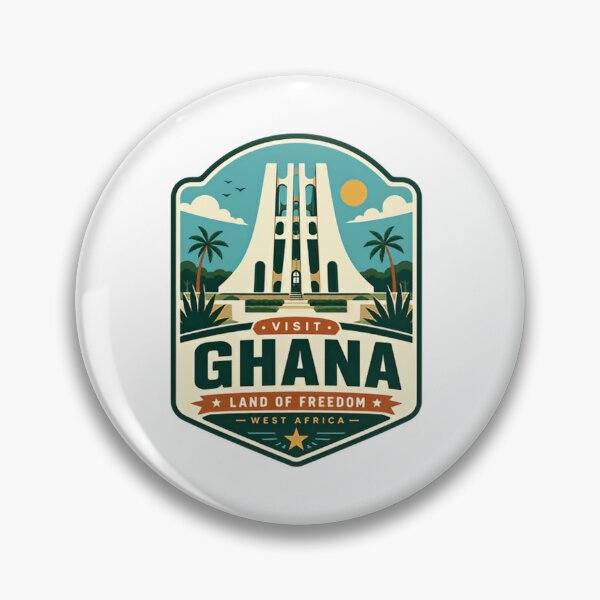 Item preview, Visit Ghana Land Of Freedom West Africa Ghanaian Traveler Tourist designed and sold by Simsimah26Parks.