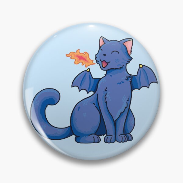 Item preview, Blue cat dragon designed and sold by Maria-Henriques.