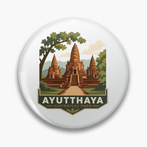 Item preview, Ayutthaya Historical Park Thailand Travel History Landmark designed and sold by Simsimah26Parks.