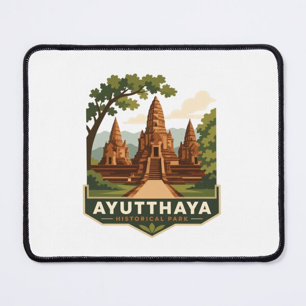 Item preview, Ayutthaya Historical Park Thailand Travel History Landmark designed and sold by Simsimah26Parks.