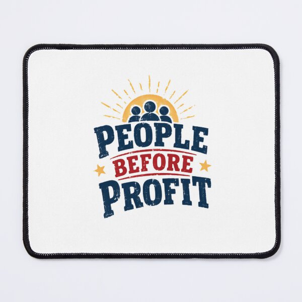 Item preview, People Before Profit Social Justice Community Advocate designed and sold by RetroMini2026.