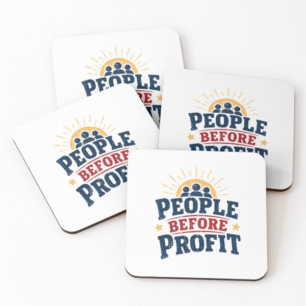 Item preview, People Before Profit Social Justice Community Advocate designed and sold by RetroMini2026.