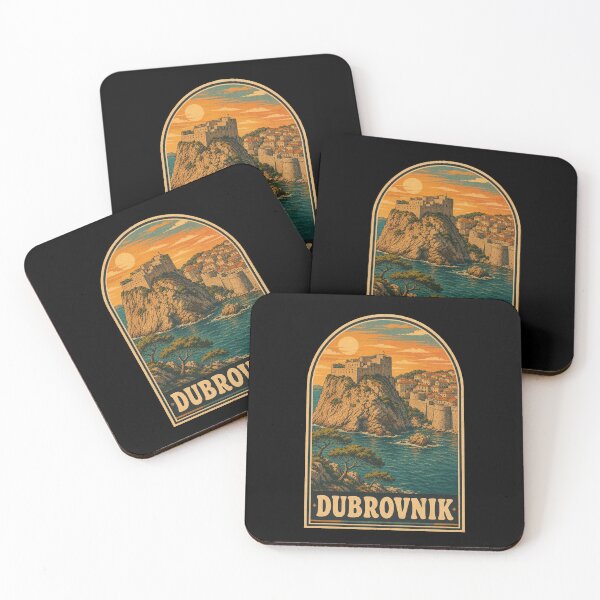 Item preview, Dubrovnik Croatia Dalmatia Adriatic Coast Travel Souvenir designed and sold by JackCurtis1991.