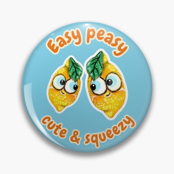 Item preview, Cute Lemons - Easy Peasy, Cute and Squeezy! designed and sold by TurquoiseChicken.