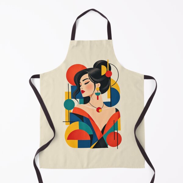 Item preview, Geometric Woman Portrait designed and sold by Form Haus.
