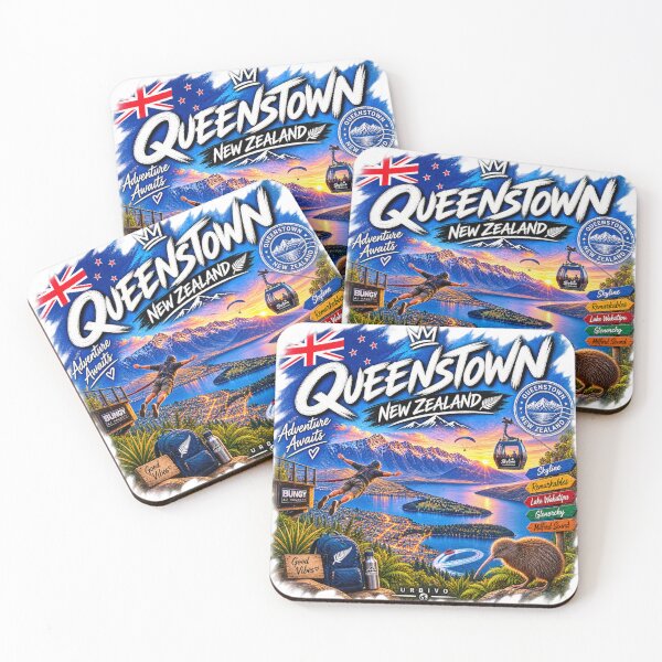 Item preview, Queenstown New Zealand – Mountain Adventure Travel Design designed and sold by URBIVO.